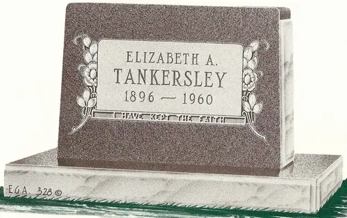 Single Granite Headstone (B1766)