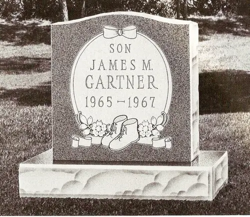 Infant Granite Headstone (B1770)